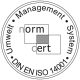 14_08_15 Zertifikat Siegel norm cert 14001 _HI transparent